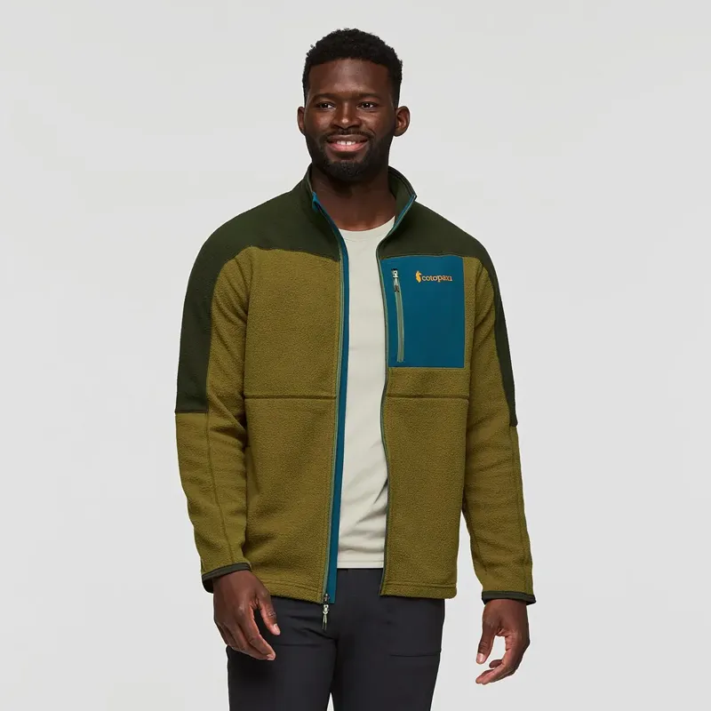Cotopaxi Men's Abrazo Hooded Full-Zip Fleece Woods Live Oak-4