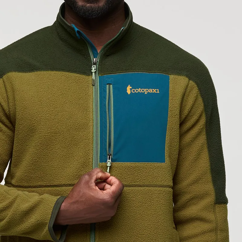 Cotopaxi Men's Abrazo Hooded Full-Zip Fleece Woods Live Oak-9