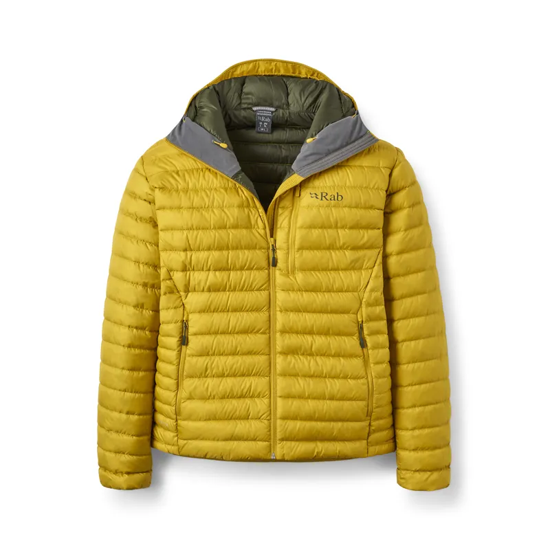 Rab Men's Microlight Alpine Jacket Dark Pollen