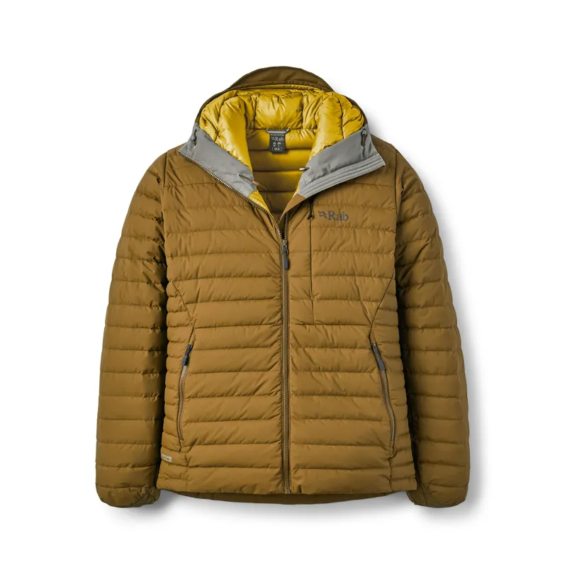 Rab Men's Microlight Windstopper Hooded Jacket Oak