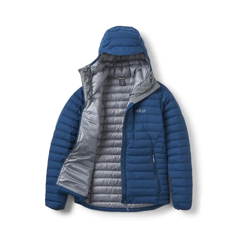 Rab Men's Microlight Windstopper Hooded Jacket Tempest Blue-4