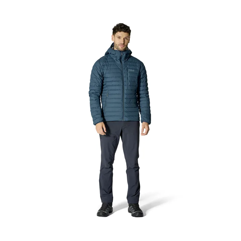Rab Men's Microlight Windstopper Hooded Jacket Tempest Blue-2
