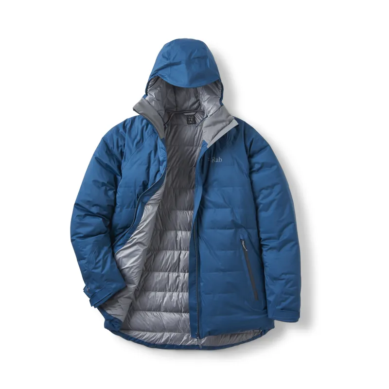 Rab Mens Valiance Jacket Tempest Blue-2