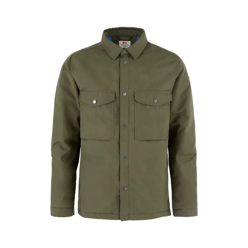Fjallraven Men's Ovik Down Shirt Jacket Laurel Green