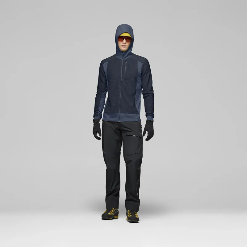 Norrona Men's Falketind Alpha120 Zip Hood Jacket Indigo-4