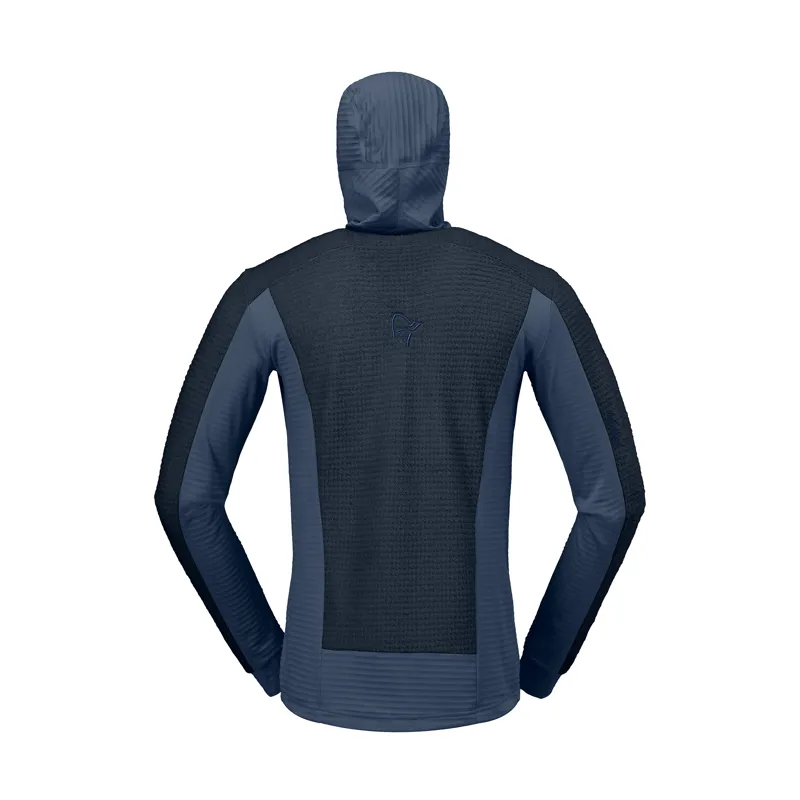 Norrona Men's Falketind Alpha120 Zip Hood Jacket Indigo-2