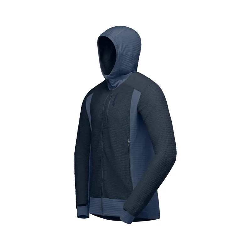 Norrona Men's Falketind Alpha120 Zip Hood Jacket Indigo-1