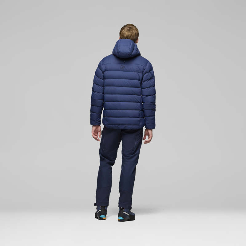 Norrona Men's Femund Down700 Zip Hooded Insulated Jacket Indigo Night-6