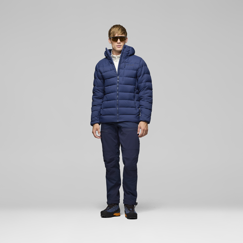 Norrona Men's Femund Down700 Zip Hooded Insulated Jacket Indigo Night-5
