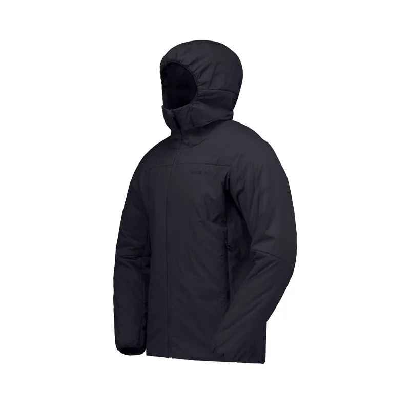 Norrona Men's Femund Thermo60 Hooded Insulated Jacket Caviar Black-2