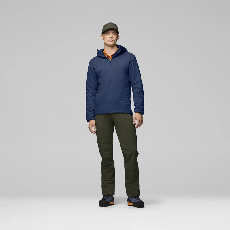 Norrona Men's Femund Thermo60 Zip Hooded Jacket Indigo Night-3
