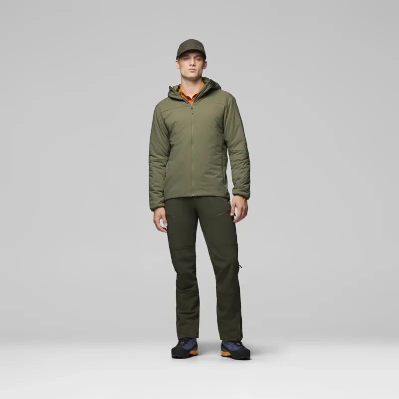 Norrona Men's Femund Thermo60 Zip Hooded Jacket Olive Night-5