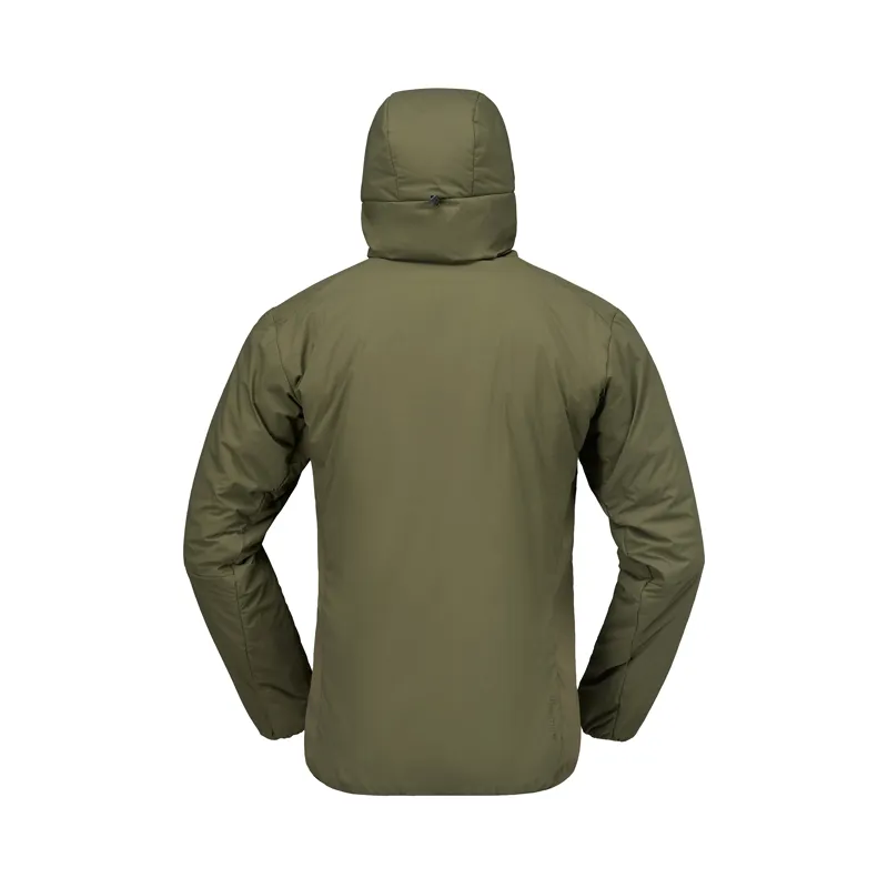 Norrona Men's Femund Thermo60 Zip Hooded Jacket Olive Night-2
