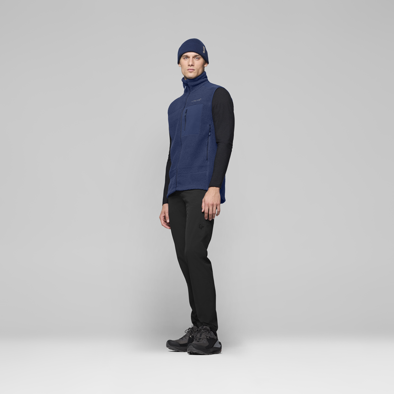 Norrona Men's Trollveggen Warm3 Vest Indigo Night-3