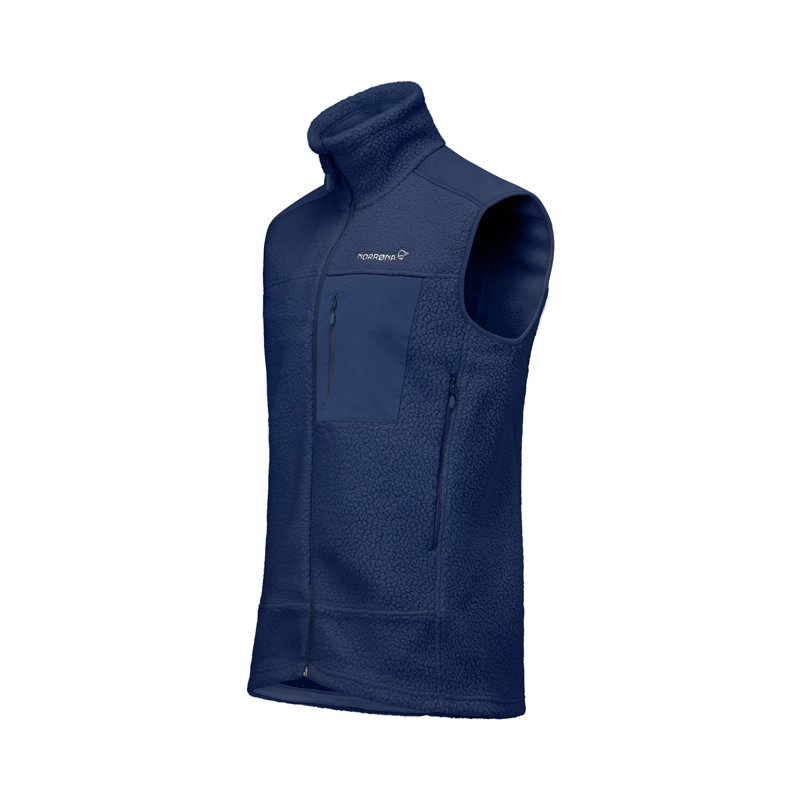 Norrona Men's Trollveggen Warm3 Vest Indigo Night-1