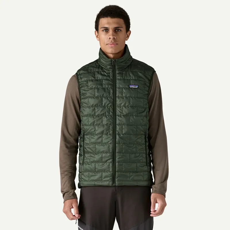 Patagonia Men's Nano Puff Vest Old Growth Green-1