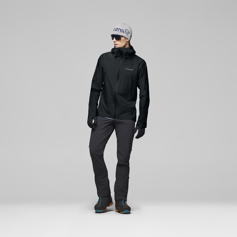 Norrona Men's Falketind GTX Jacket Caviar-3