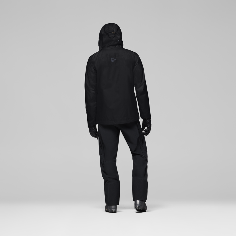 Norrona Men's Lofoten Gore-Tex Insulated Jacket Caviar Black-5