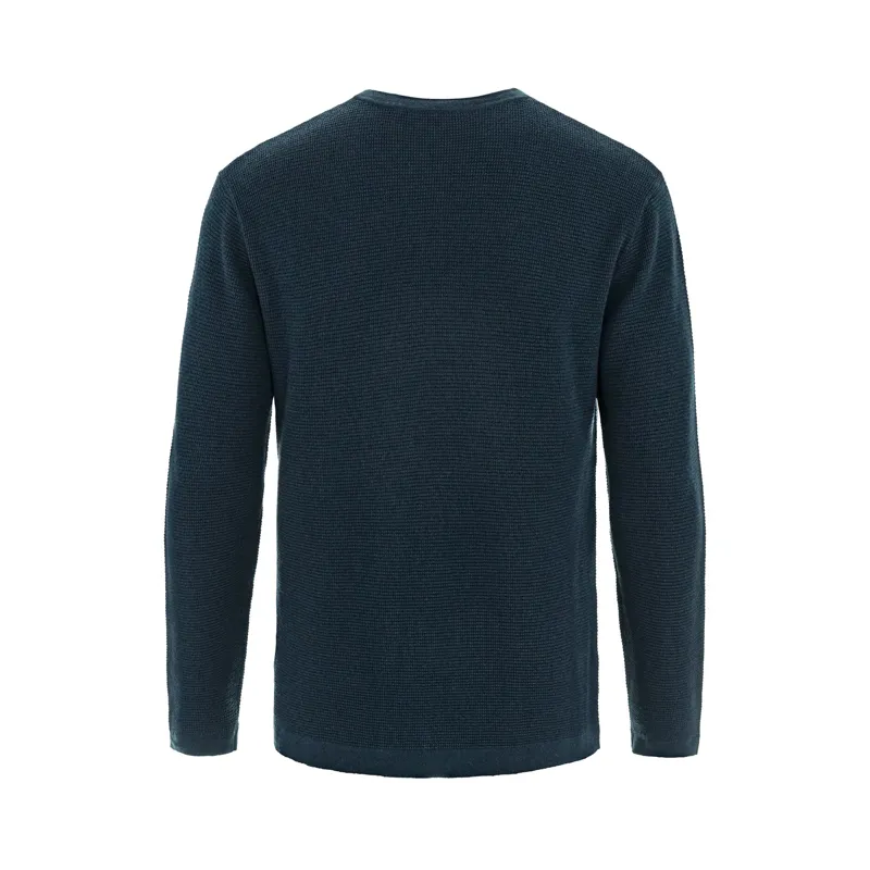 Fjallraven Men's Ovik Lite Knit Sweater Dark Navy-1
