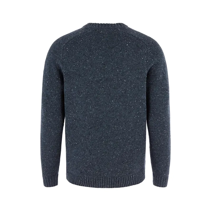 Fjallraven Ovik Neps Knit Sweater Dark Navy-1
