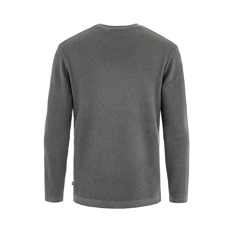 Fjallraven Men's Ovik Lite Knit Sweater Grey-1