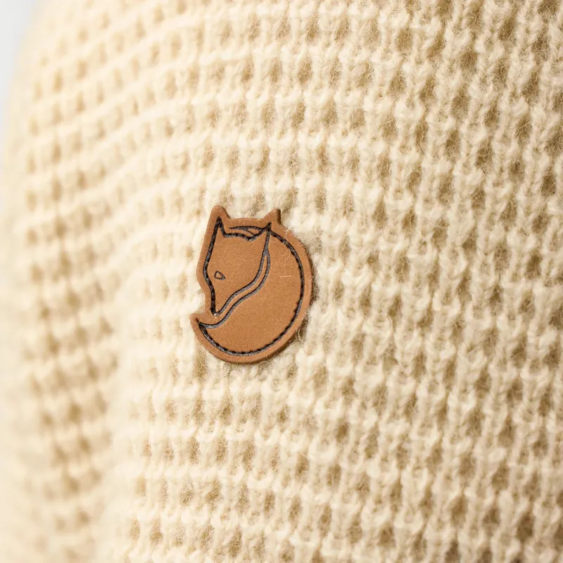 Fjallraven Men's Ovik Waffle Knit Jumper Grey / Melange-6