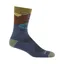 Darn Tough Men's Chasing Waterfalls Micro Crew Lightweight Socks with Cushion Denim