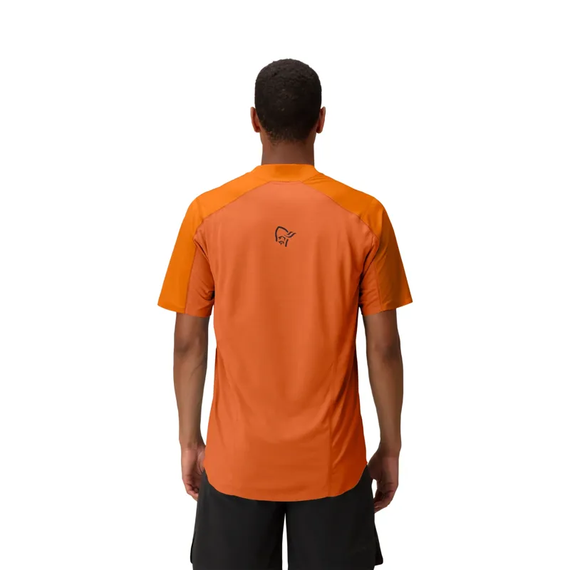 Norrona Men's Senja Equaliser Lightweight T-Shirt Exuberance-4