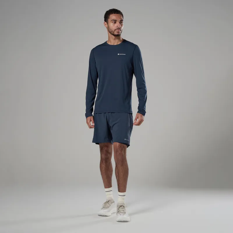Montane Men's Dart Nano Long Sleeve T-Shirt Eclipse Blue-3