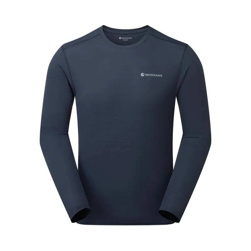 Montane Men's Dart Nano Long Sleeve T-Shirt Eclipse Blue