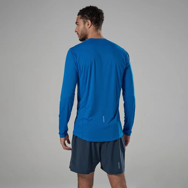 Montane Men's Dart Nano Long Sleeve T-Shirt Neptune Blue-2