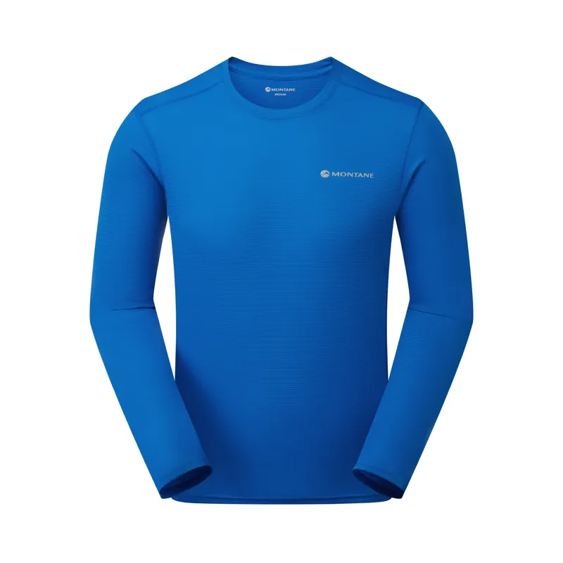 Montane Men's Dart Nano Long Sleeve T-Shirt Neptune Blue
