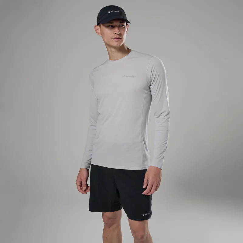 Montane Men's Dart Nano Long Sleeve T-Shirt Platinum-1