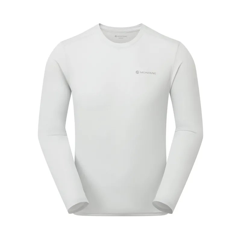 Montane Men's Dart Nano Long Sleeve T-Shirt Platinum