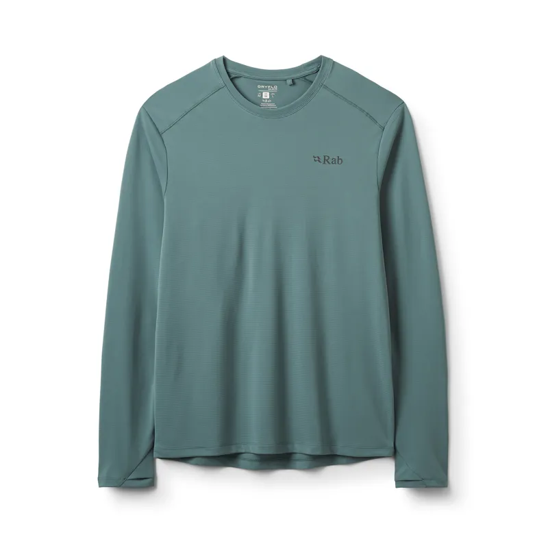 Rab Men's Force Long Sleeve Tee Sage
