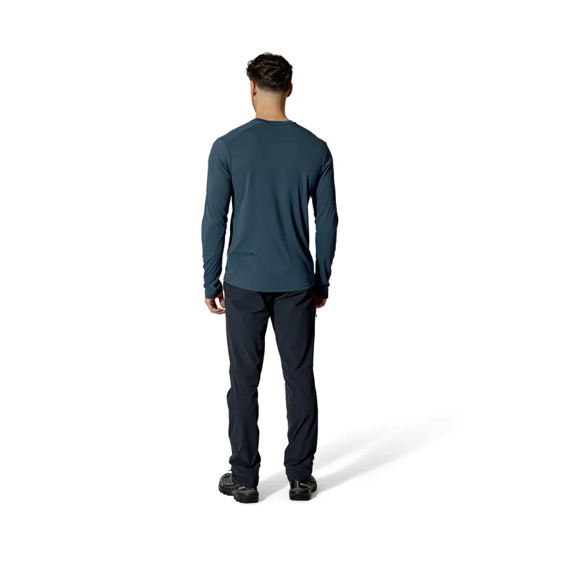 Rab Men's Force Long Sleeve Tee Tempest Blue-4