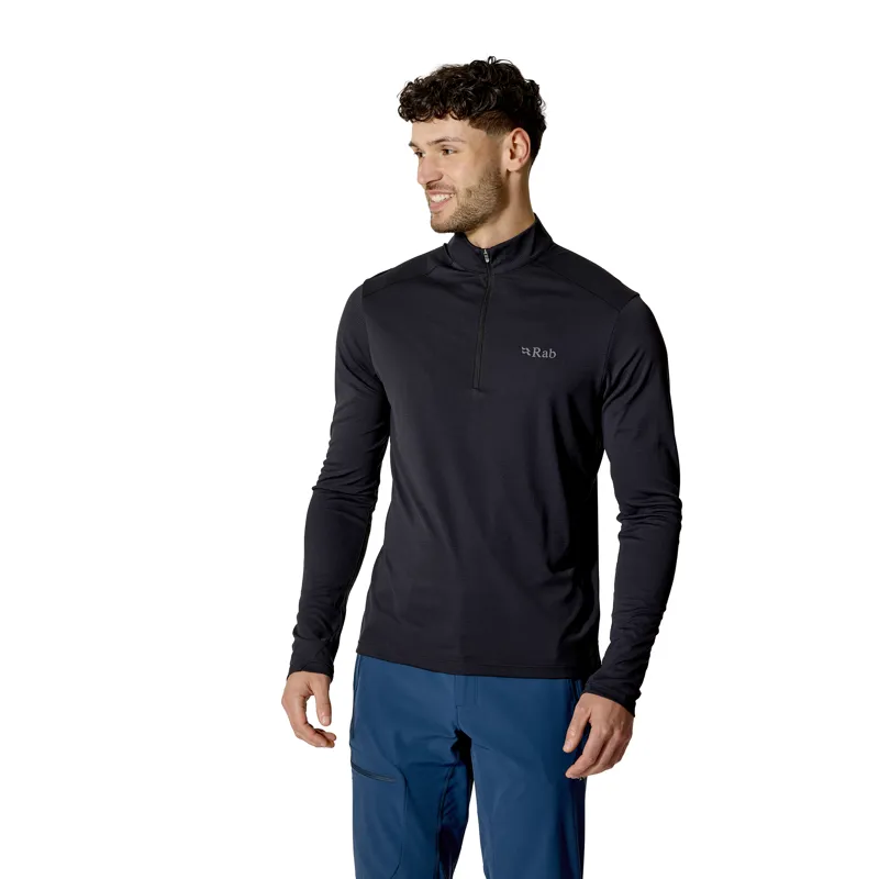 Rab Men's Force LS Zip Black-2