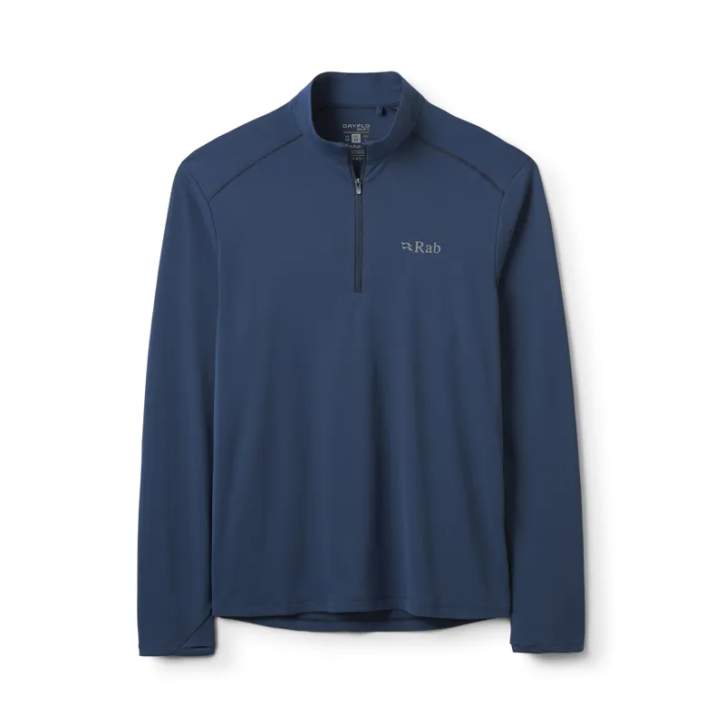 Rab Men's Force LS Zip Tempest Blue