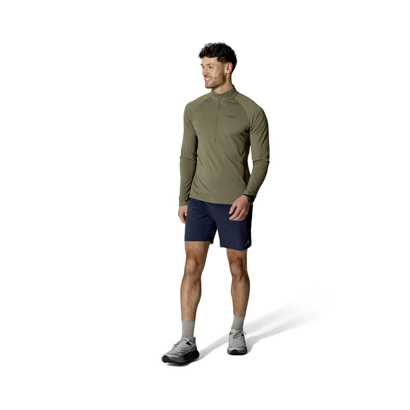 Rab Men's Sonic LS Zip Light Khaki-4