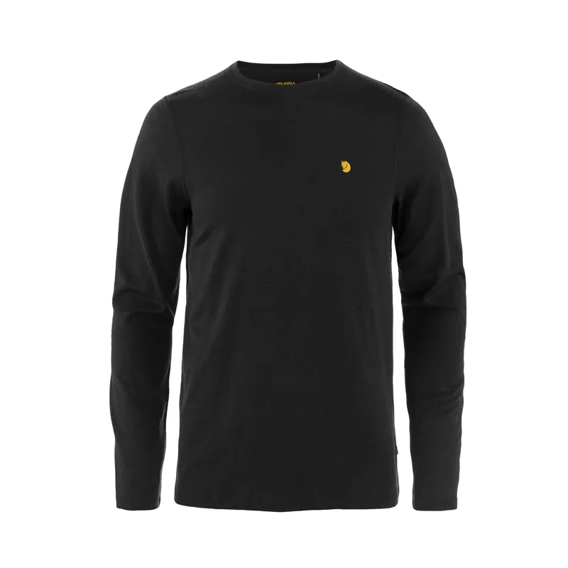 Fjallraven Men's Bergtagen Merino 190 Long Sleeve Black