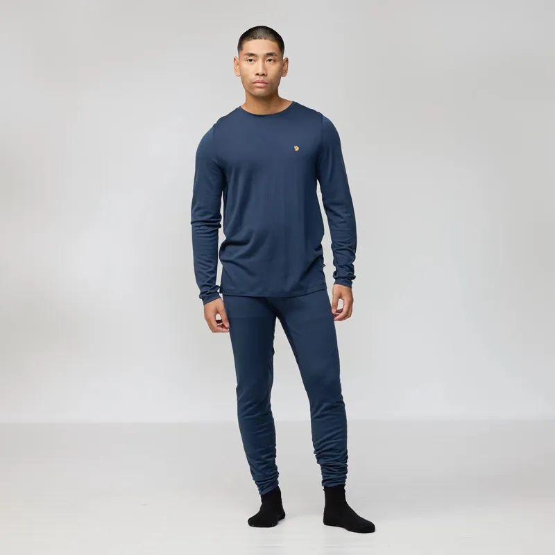Fjallraven Men's Bergtagen Merino 190 Long Sleeve Black-2