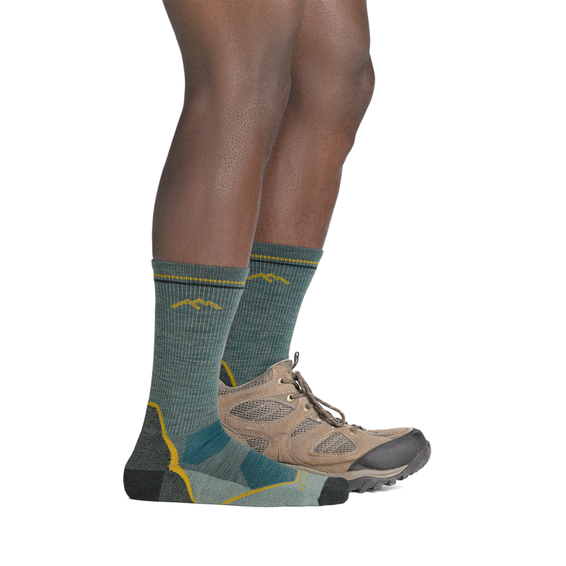 Darn Tough Men's Light Hiker Boot Socks Seafoam-2