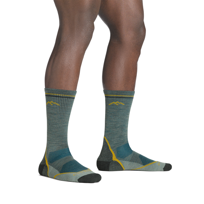 Darn Tough Men's Light Hiker Boot Socks Seafoam-1