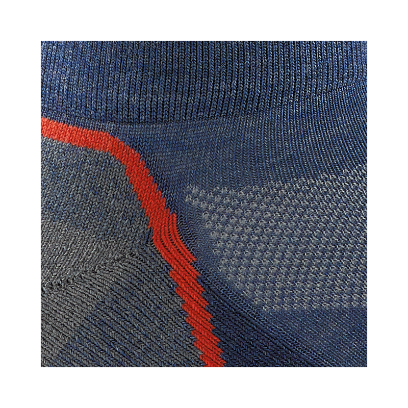 Darn Tough Light Hiker No Show Light Cushion Denim-1