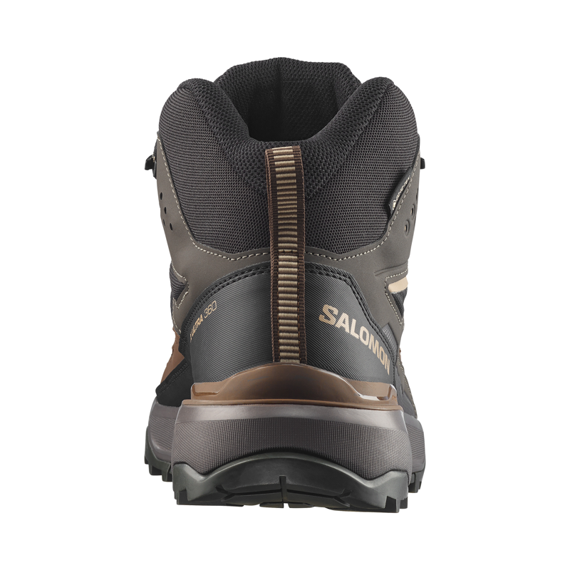 Salomon Men's X Ultra 360 Mid GTX Black / Dark Gull Gray-4