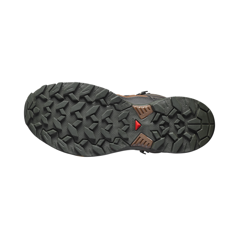 Salomon Men's X Ultra 360 Mid GTX Black / Dark Gull Gray-5