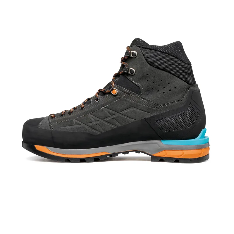 Scarpa Men's Zodiac Tech GTX Mountaineering Boots  Anthracite / Tonic-2