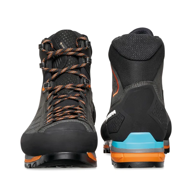 Scarpa Men's Zodiac Tech GTX Mountaineering Boots  Anthracite / Tonic-3
