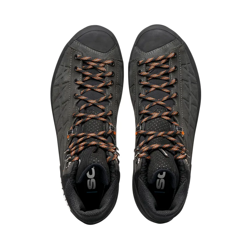 Scarpa Men's Zodiac Tech GTX Mountaineering Boots  Anthracite / Tonic-4