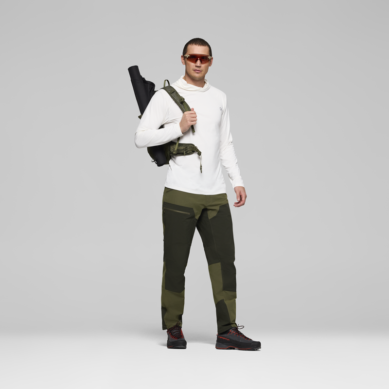 Norrona Men's Femund Cotton Flex1 Light Pants Olive Night-4
